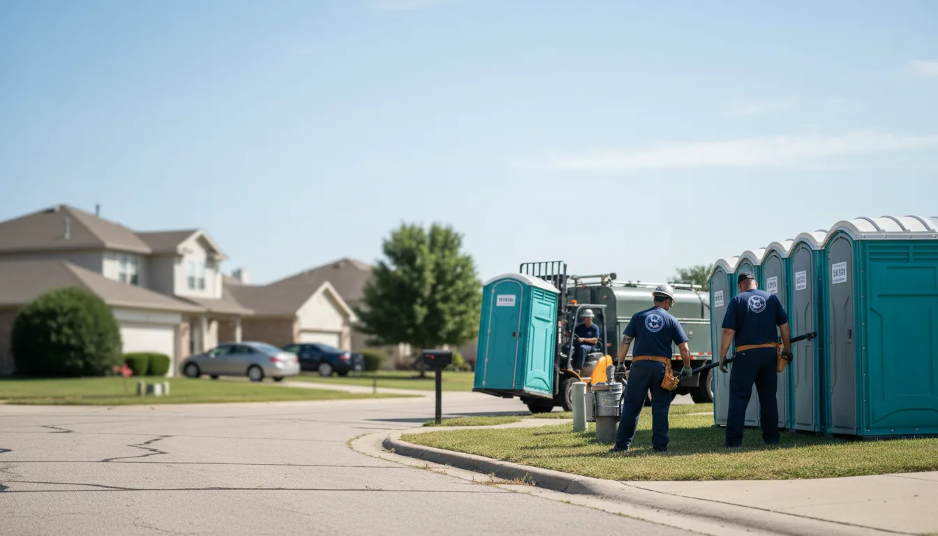 Porta Potty Rental in De Pere, WI near me